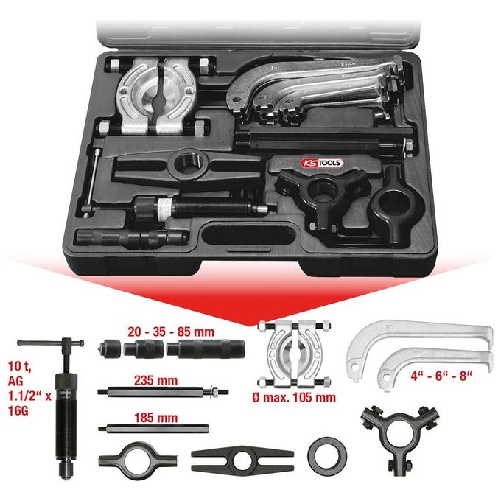 KS Tools 700.1200 estrattore per puleggia Estrattore con ganasce scorrevoli
