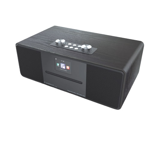 Albrecht DR 690 CD DAB/FM/Internet/CD alloggiamento in legno nero display a colori da 28" Albrecht DR 690 Portatile Digitale Nero