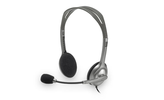 Logitech H111 Stereo Headset Auricolare Cablato A Padiglione Ufficio Grigio