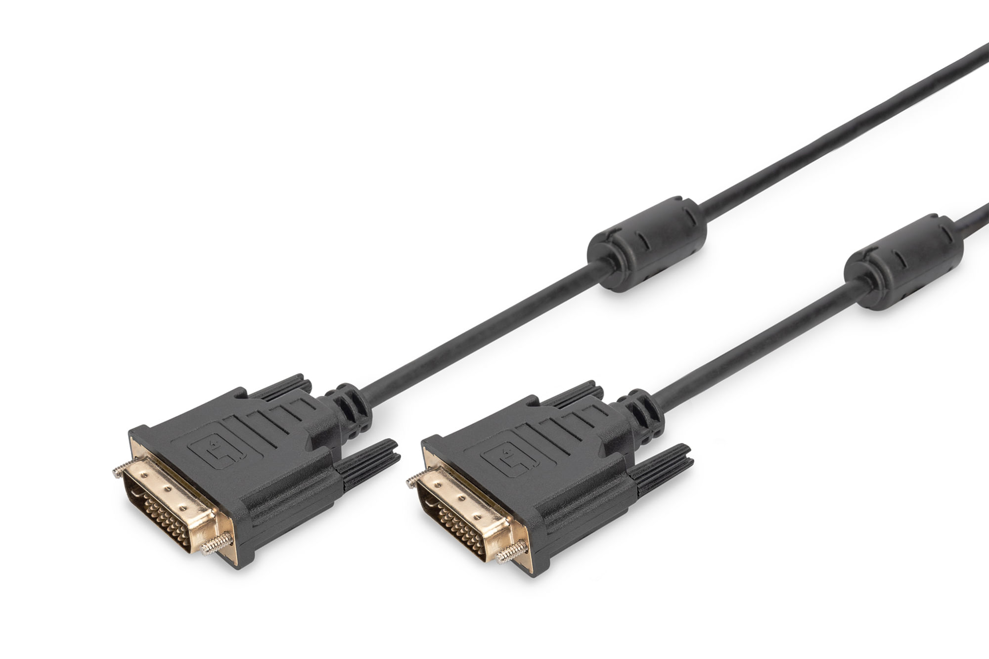 Link Digitus cavo dvi-d 24+1 per monitor maschio-maschio dual link mt. 1.80 (ak 621n) Digitus Cavo di collegamento DVI