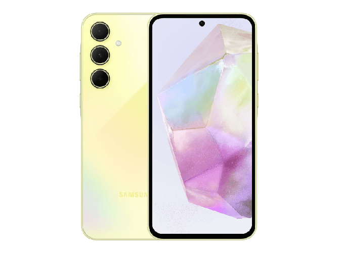 Samsung Galaxy A35 5G 168 cm 6.6 Dual SIM ibrida Android 14 USB tipo-C 6 GB 128 GB 5000 mAh Giallo (A35 5G AWESOME LEMON Samsung Galaxy A35 5G 16,8 cm