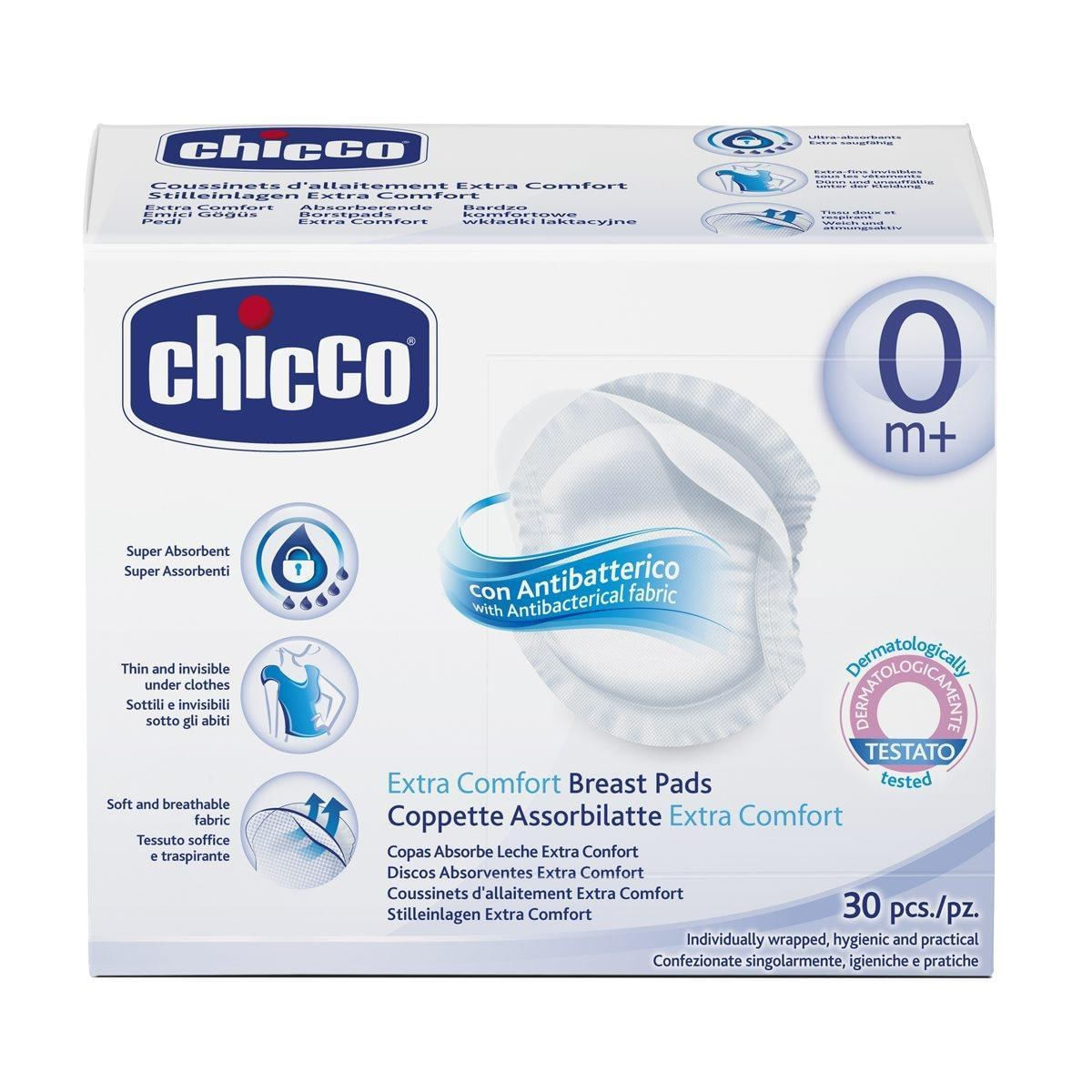 Chicco Coppette Assorbilatte Extra Comfort Chicco 00061779000000 cuscino traspirante