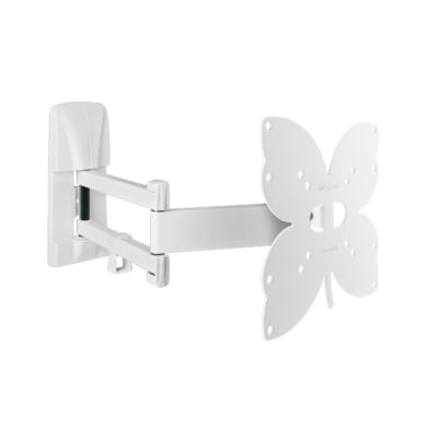 Meliconi Supporto da Parete 200Sdr Plus Bianco per Tv a Schermo Piatto da 26'' a 40'' 3 Snodi Max 25Kg Meliconi 200SDRW 101,6 cm (40") Bianco