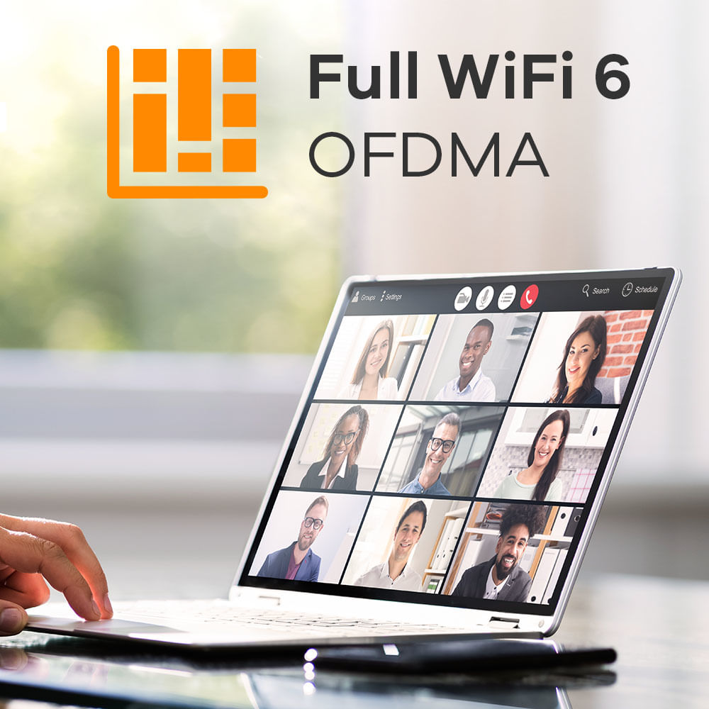 Zyxel ACCESS POINT WIRELESS SOHO ZYXEL NWA50AX Dual Radio 2x2 802.11a/b/g/n/ac/ax 1775Mbps 1P LAN Gigabit Supp POE(16W