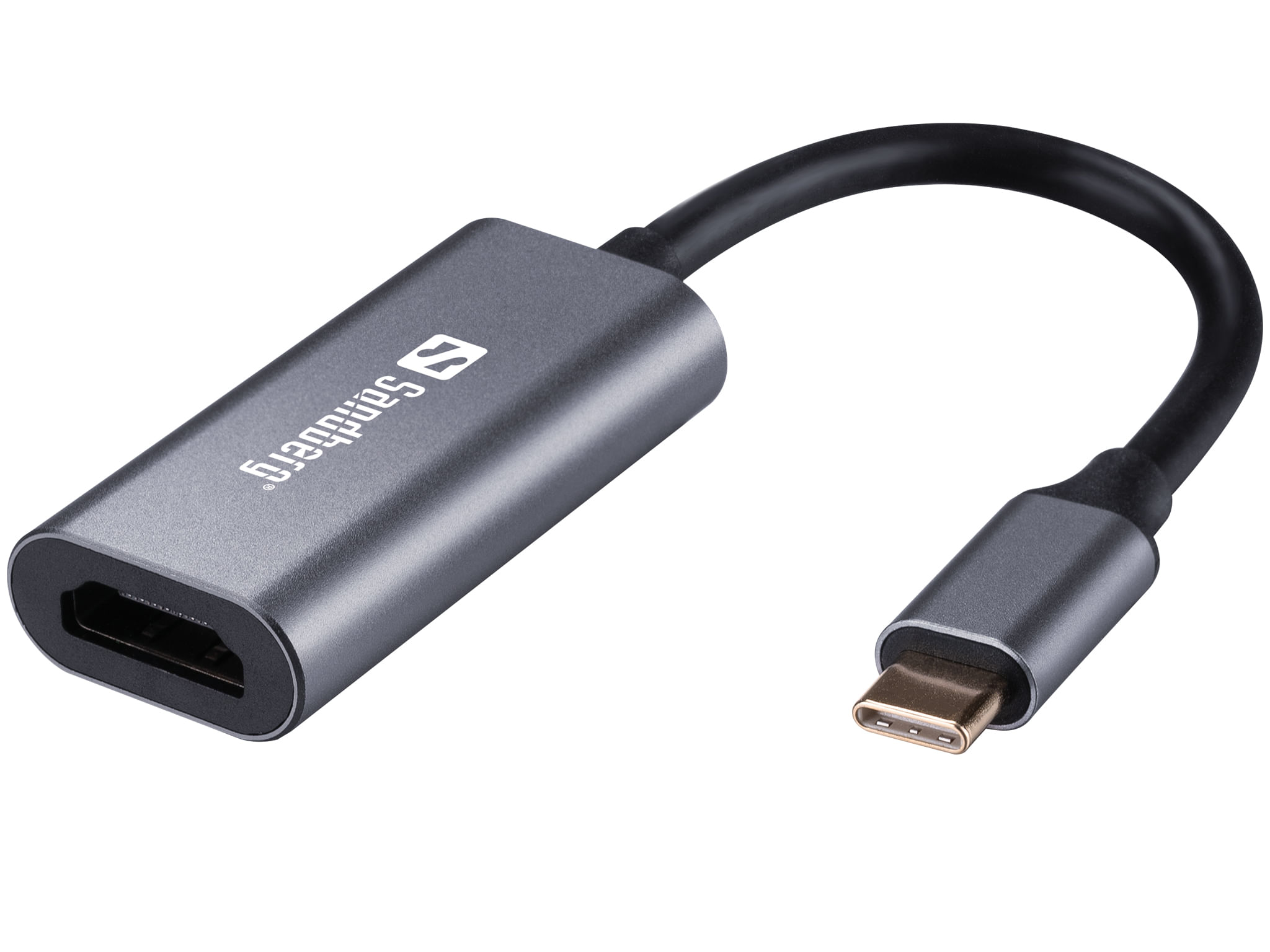 Sandberg USB-C to HDMI Link 4K (USB-C to HDMI Link - USB-C to HDMI Link 4K/60 Hz - USB Type-C HDMI Male Female 1920 x 10 Sandberg USB-C to HDMI Link 4
