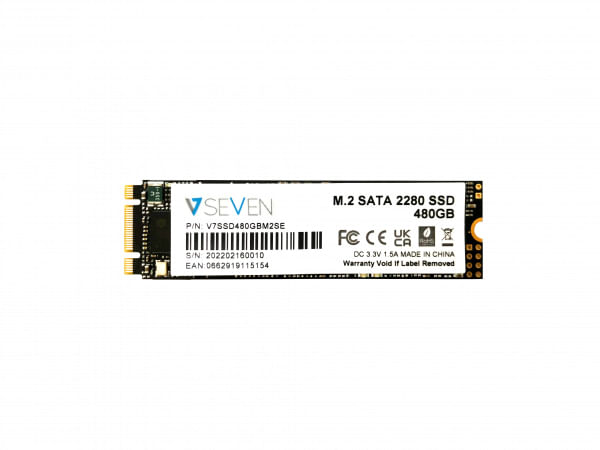 V7 - SSD V7 V7SSD480GBM2SE drives allo stato solido 480 GB M.2 Serial ATA III 3D TLC V7 V7SSD480GBM2SE drives allo stato solido 480 GB M.2 Serial ATA