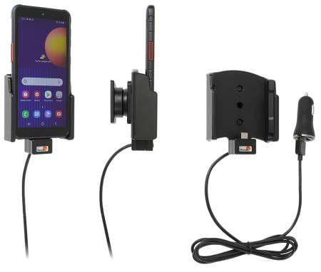 Brodit 721242 supporto per personal communication Supporto attivo Telefono cellulare/smartphone Nero (Active holder with Brodit 721242 supporto per pe