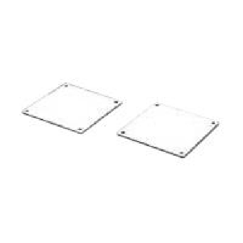 Rittal Piastre di copertura per pannelli ventola per FlatBox 6 pezzi Rittal 7507.760 porta accessori