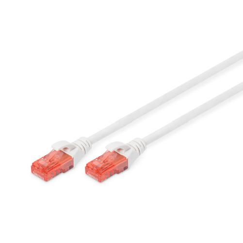 Digitus DK-1617-020/WH cavo di rete Bianco 2 m Cat6 U/UTP (UTP)