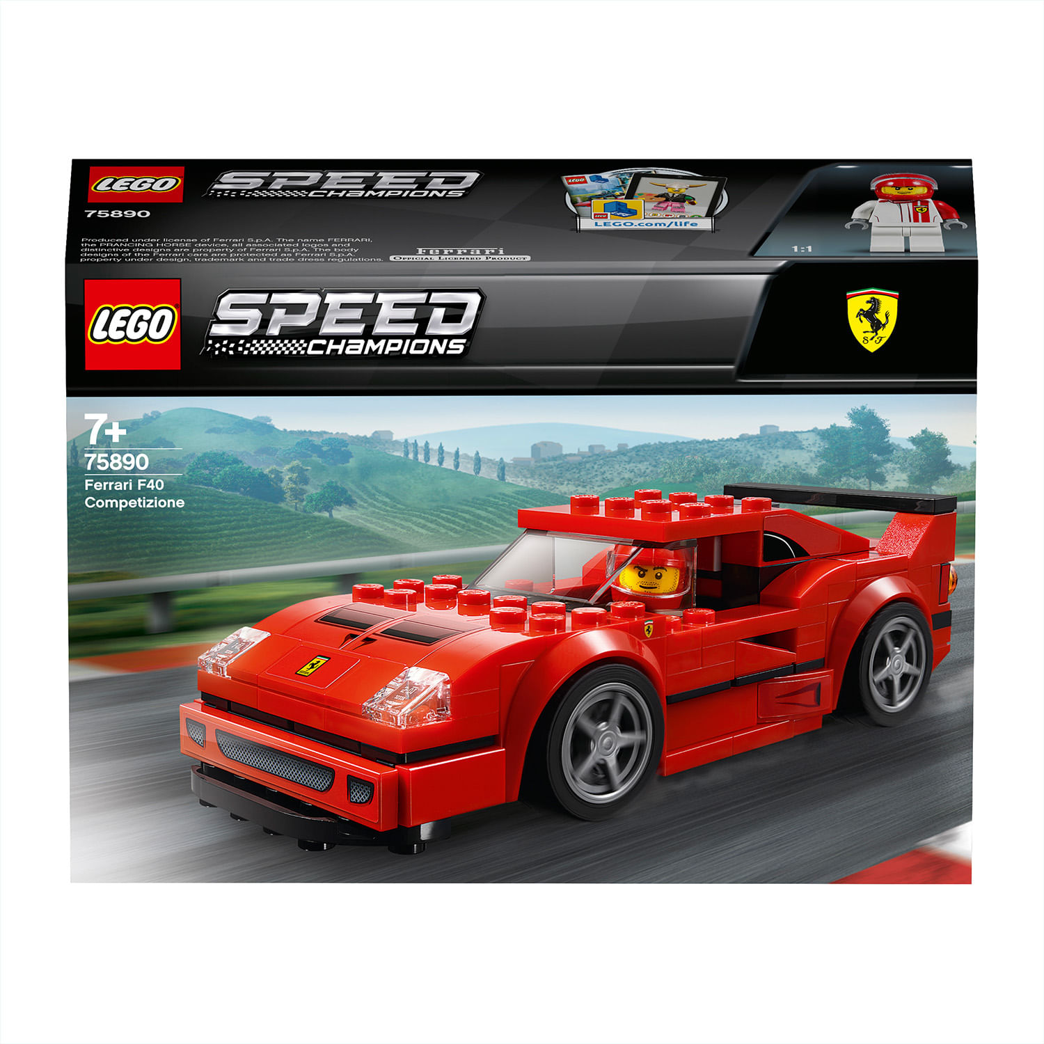 Lego Ferrari F40 Competizione - Lego Speed Champions 75890 LEGO Speed Champions Ferrari F40 Competizione