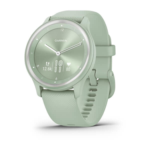 Garmin Untersttztes Hostgerte-OS iOS Android Name Band Austauschbar Ja Passend fr Handgelenke mit Umfang 125 Garmin vívomove Sport OLED 40 mm Digit