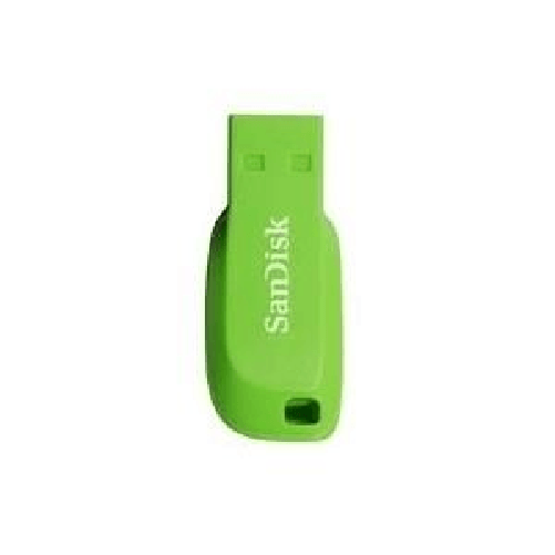 SanDisk Cruzer Blade 32 GB unit flash USB USB tipo A 2.0 Verde (CRUZER BLADE 32GB ELECTRICGREEN - .) SanDisk Cruzer Blade 32 GB unità flash USB USB t