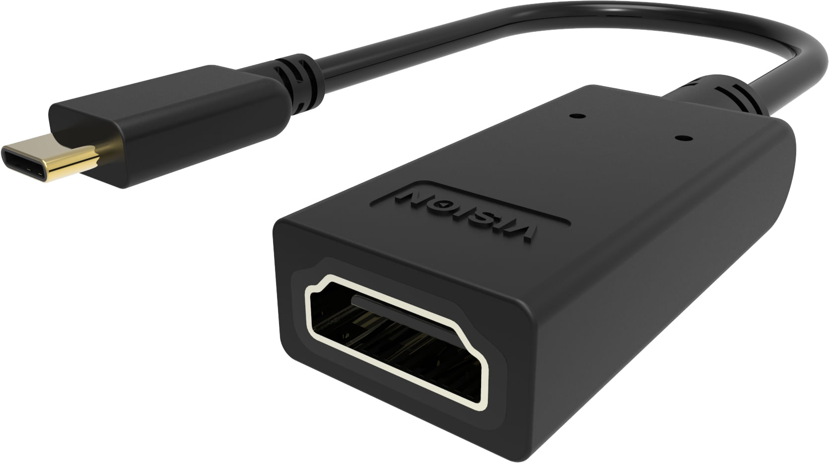 Vision TC-USBCHDMI/BL cavo e adattatore video USB tipo-C HDMI tipo A Standard Nero (VISION Professional installation-gra Vision TC-USBCHDMI/BL cavo e