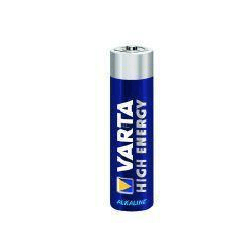 Varta High Energy AAA VARTA Type 4903 Int. Baugre nach IEC LR03 Baugre AAA Micro Durchmesser 10.5 mm Gre 44 Varta 1x8 High Energy AAA LR 03 Bat