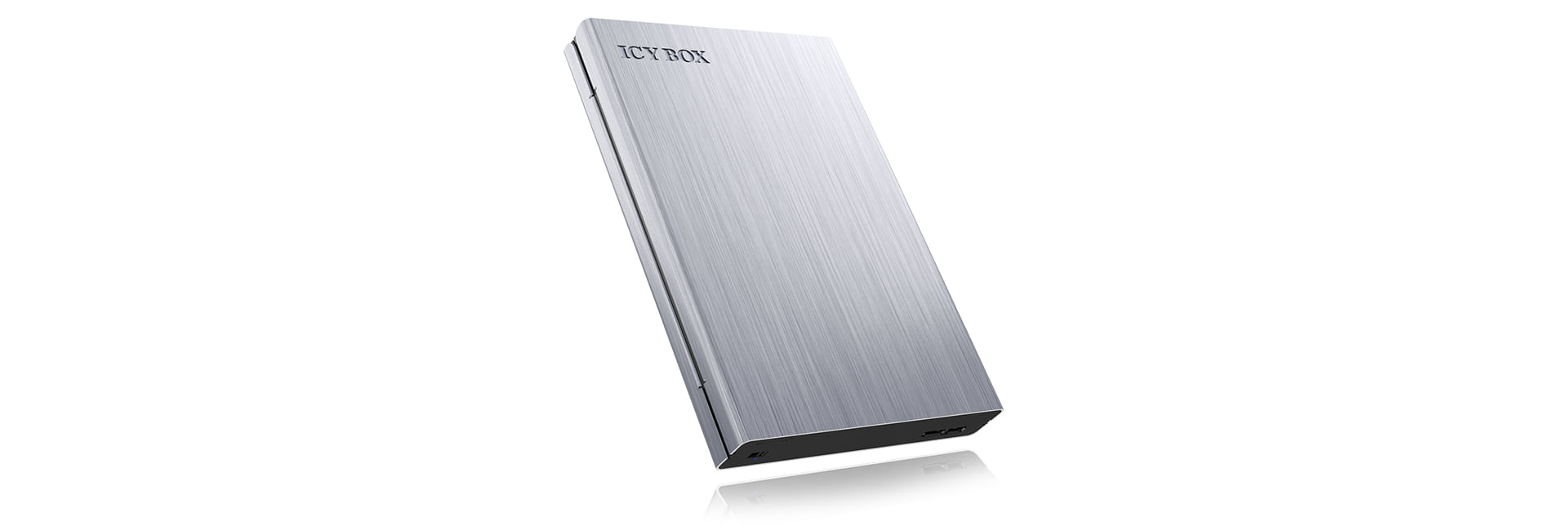 Icy Box Formfaktor 2.5" Anschluss intern SATA 6Gb/s (bis 9.5mm Bauhhe) Anschluss extern USB 3.0 Micro ICY BOX IB-241WP Box esterno HDD/SSD Antracite