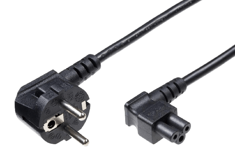 Microconnect PE010818A cavo di alimentazione Nero 1,8 m Accoppiatore C5