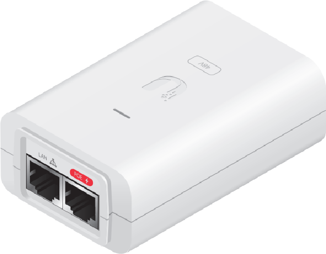 Ubiquiti POE-48-24W-WH adattatore PoE e iniettore 48 V