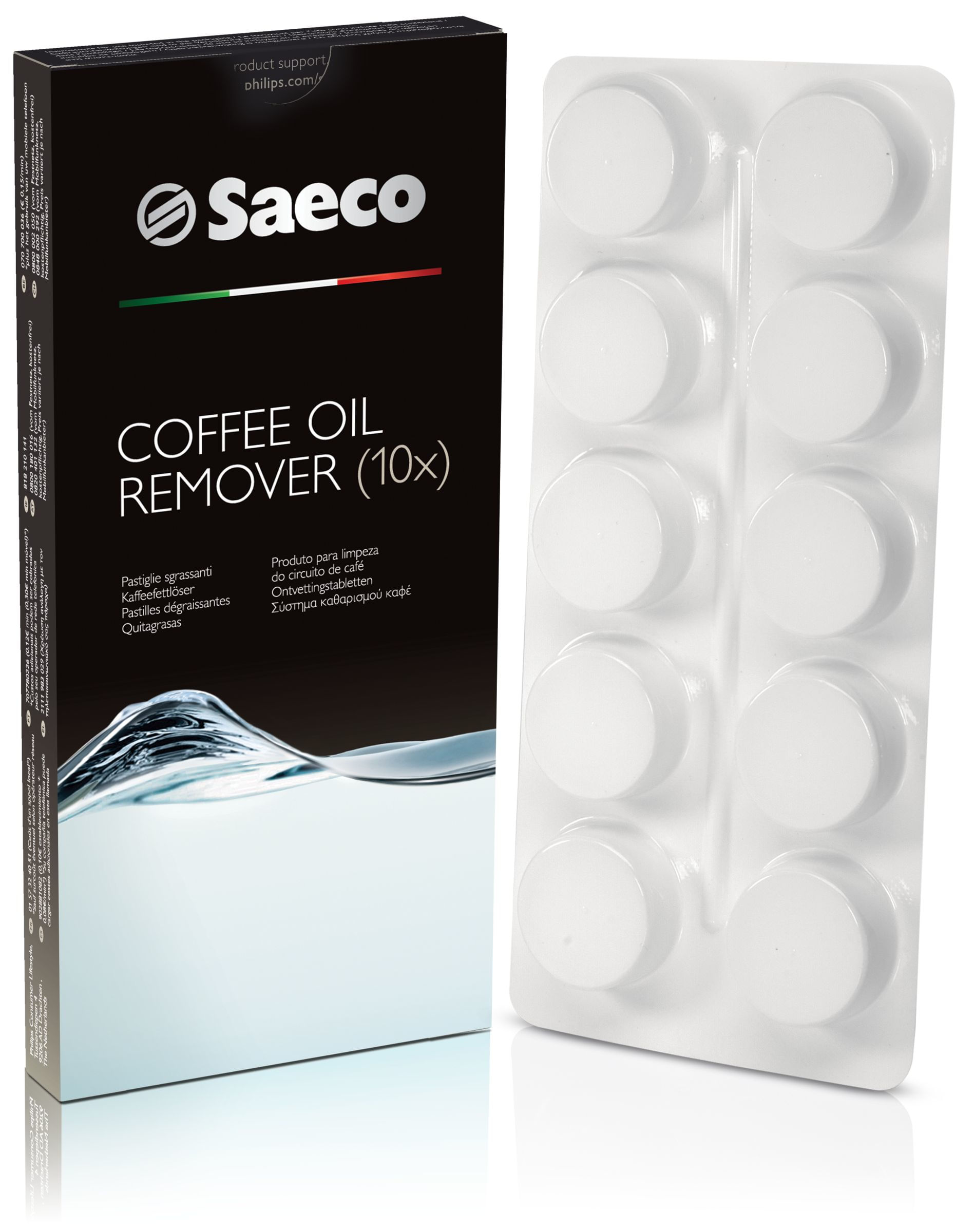Saeco Pastiglie per rimozione grassi del caffÃ ̈ CA6704/99 Saeco Pastiglie per rimozione grassi del caffè CA6704/99