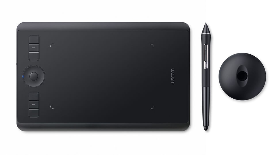 Wacom Intuos Pro (S) tavoletta grafica Nero 5080 lpi (linee per pollice) 160 x 100 mm USB/Bluetooth
