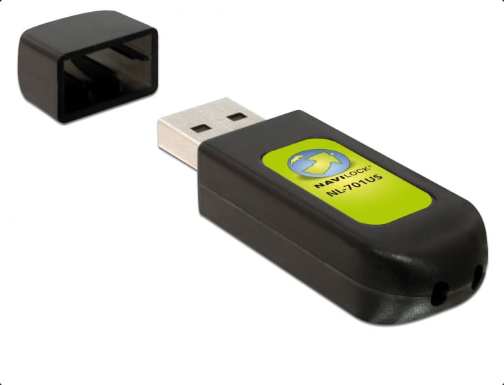 Navilock NL-701US ricevitore GPS USB 56 canali Nero