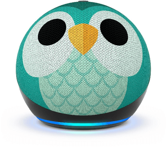 Amazon Echo Dot (5a generazione) Kids Smart hjttaler Ugle Amazon Echo Dot Kids (5.Gen)
