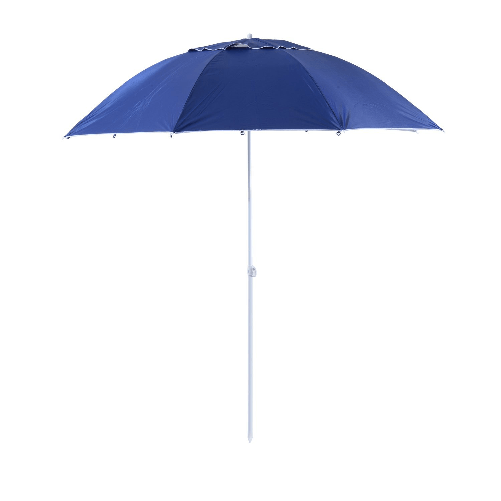 Outsunny Ombrellone Tenda Parasole 2 in 1 con Protezione UV 50, in Poliestere e Ferro, 2x2.2 m, Blu