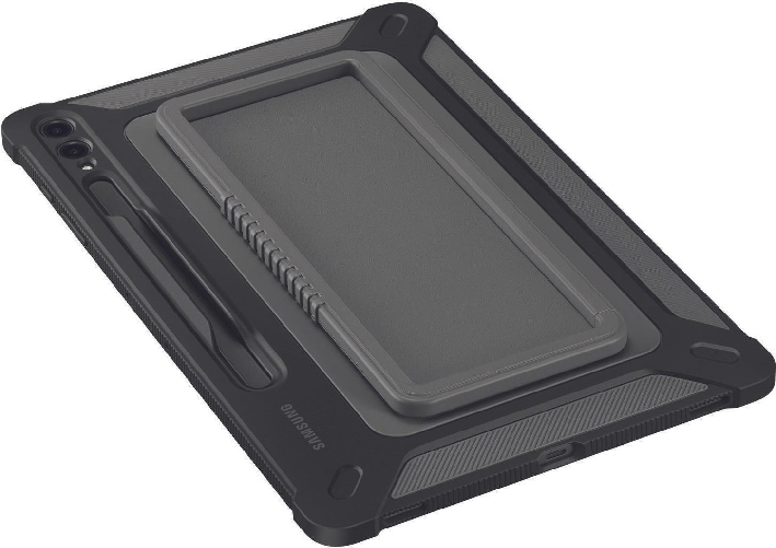 Samsung COQUE ARRIRE RENFORCE GALAXY TAB S9 COLORIS NOIR SAMSUNG EF-RX810CBEGWW Samsung Outdoor Cover