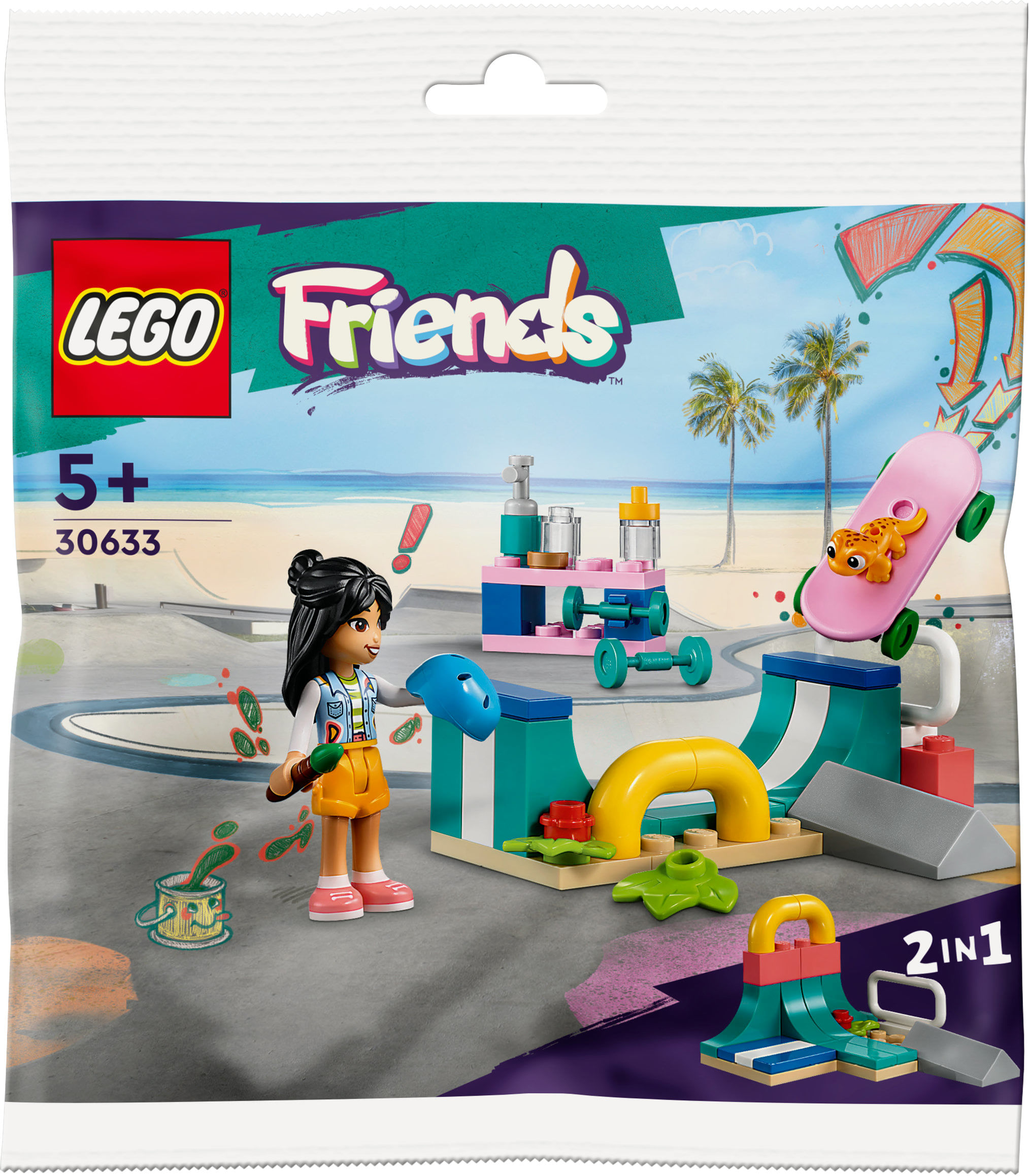 LEGO Friends 30633 Rampa per skateboard