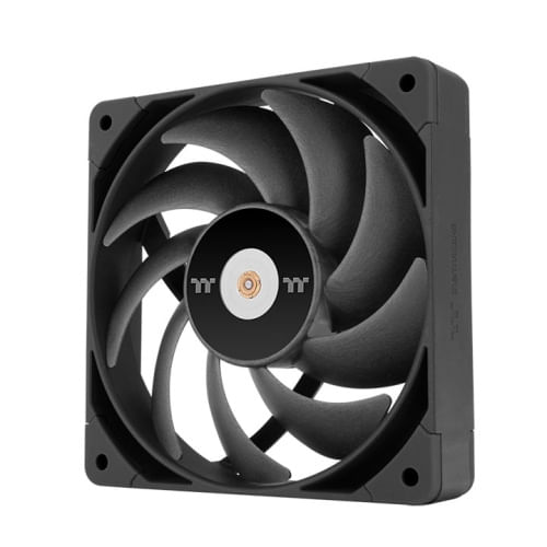 Thermaltake Ventola di raffreddamento per PC ad alta pressione statica TOUGHFAN 12 Pro 120x120x25 nera confezione Thermaltake TOUGHFAN 12 Pro Case per