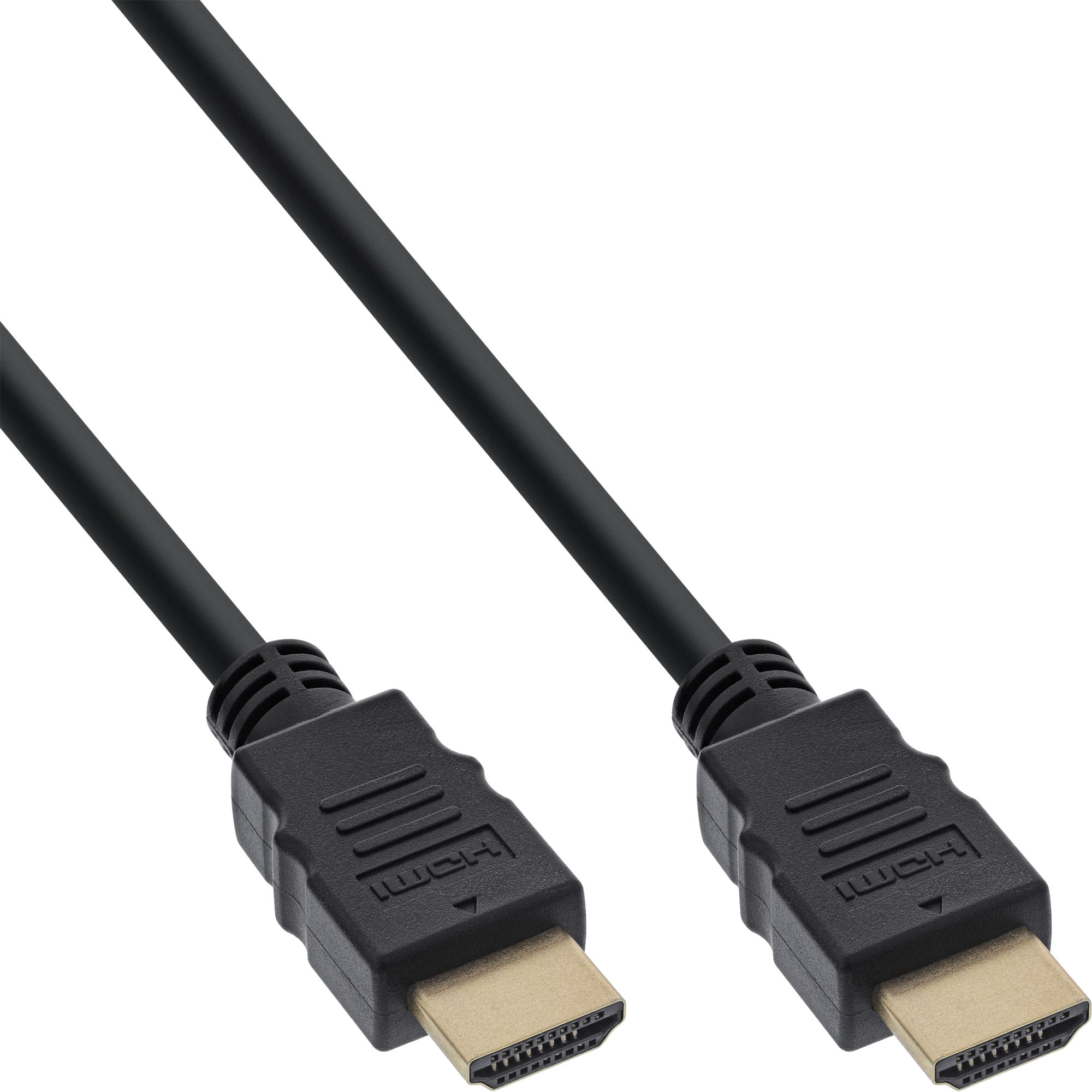 InLine Cavo HDMI, HDMI High Speed con Ethernet, maschio/maschio, nero, 3m