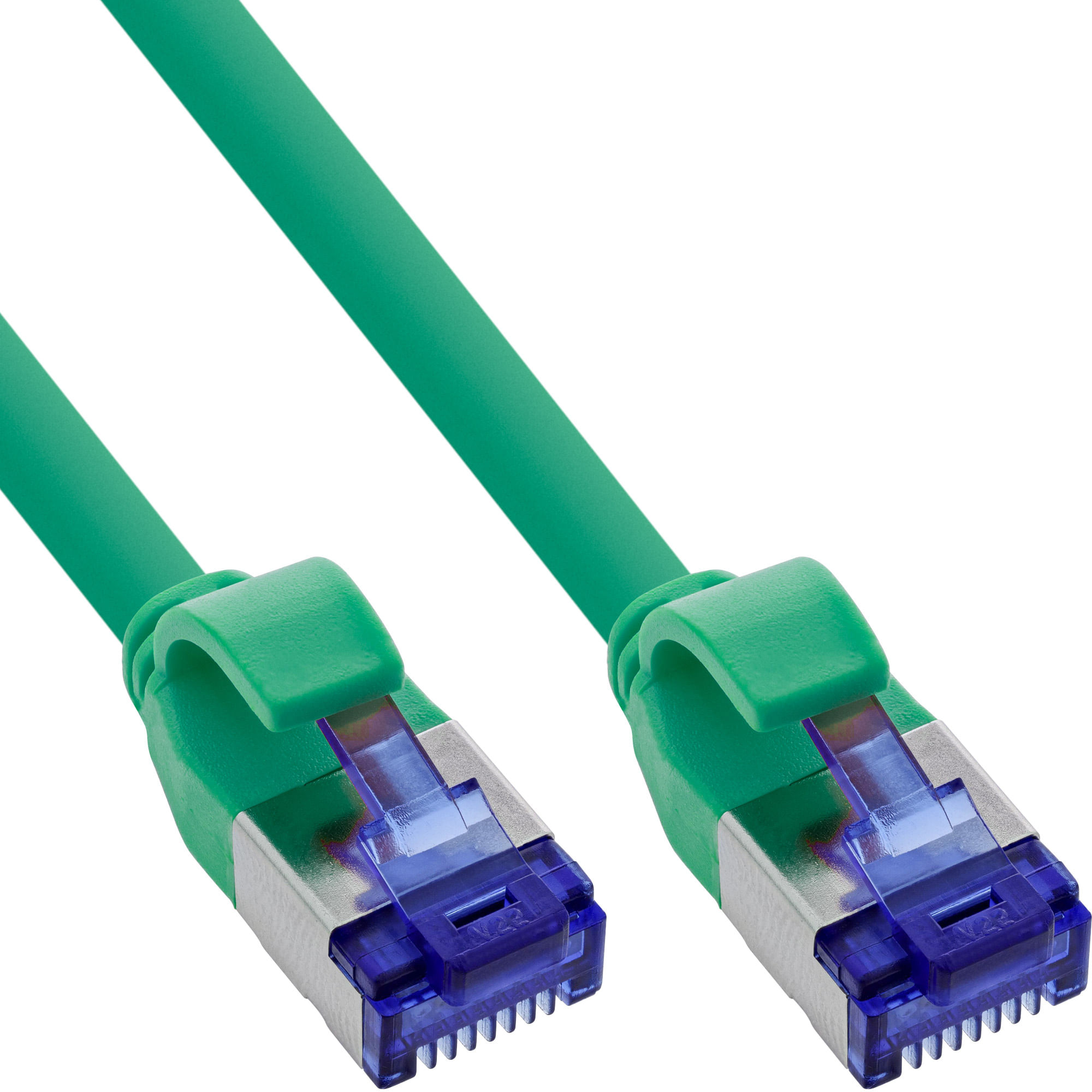 InLine 74933G cavo di rete Verde 0,3 m Cat6a S/FTP (S-STP)