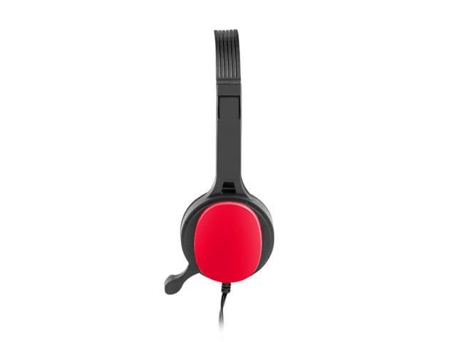 Ugolini uGo USL-1222 cuffia e auricolare Cablato A Padiglione Nero, Rosso uGo USL-1222 cuffia e auricolare Cablato A Padiglione Nero, Rosso