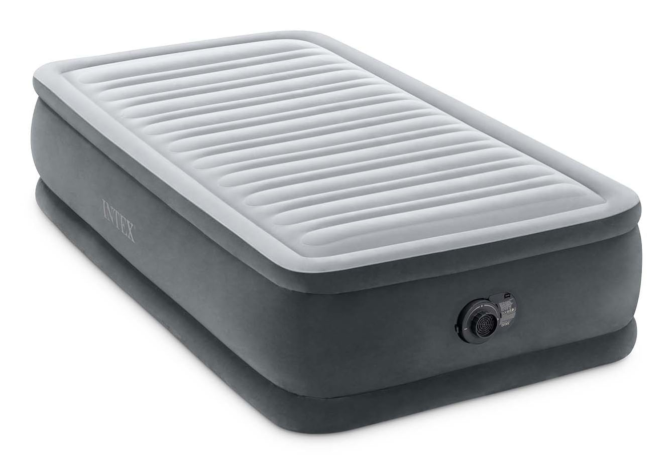Intex DuraBeam Comfort-Plush Elevated Materasso singolo Grigio chiaro Unisex