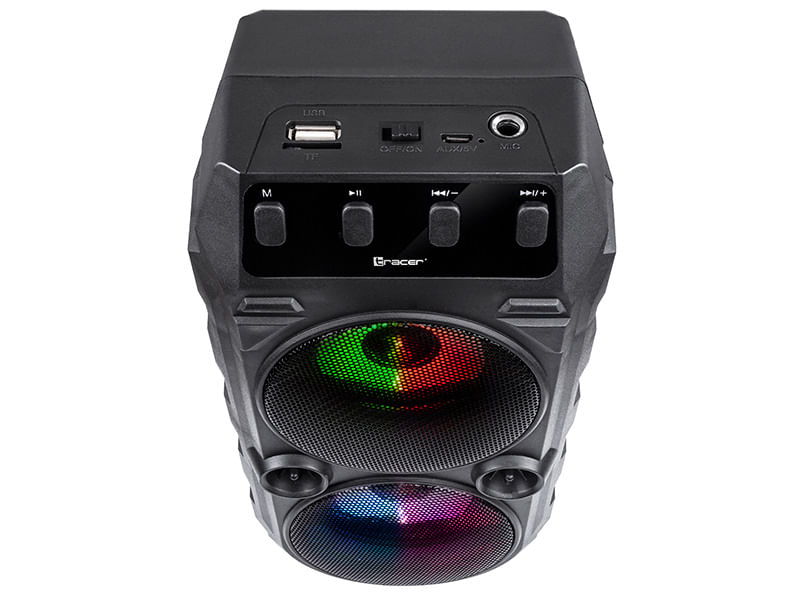 Tracer TRAGLO46612 altoparlante portatile e per feste Altoparlante portatile stereo Nero 10 W