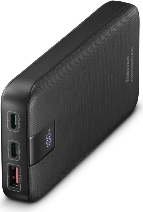 Hama 00201719 batteria portatile Polimeri di litio LiPo 20000 mAh Antracite (Hama PD 20 20000mAh Fast Charge Powerbank U Hama 00201719 batteria portat