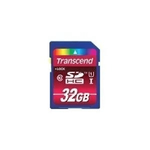 TRANSCEND - USB FLASH MEMORY 32GB SD Card U1 MLC 600X Lesegeschwindigkeit Bis zu 85 MB/s Transcend 32GB SDHC CL 10 UHS-1 MLC Classe 10