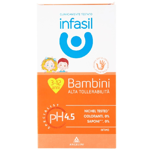 Infasil Sapone Intimo 200 Ml. Ph 4,5 Bambini