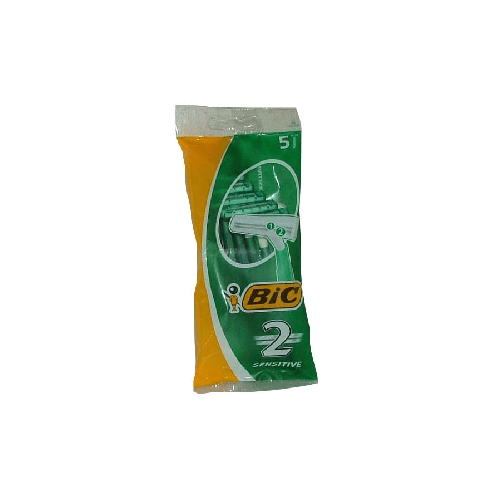 Bic Radi E Getta Sensitive 5 Pezzi 2 Lame