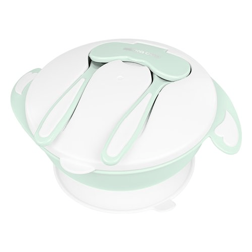 Set pappa Kikka Boo 31302040128 BOWL 4 in 1 Con ventosa antiribaltamen