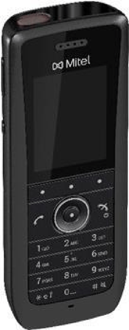 Mitel 5614 Telefono DECT Identificatore di chiamata Nero (MITEL 5614 DECT PHONE) - Versione UK Mitel 5614 Telefono DECT Identificatore di chiamata Ner