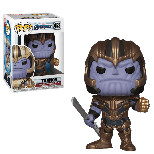 Funko pop marvel avengers endgame - thanos figurina da collezione multicolore in pvc FUNKO POP Marvel: Avengers Endgame - Thanos