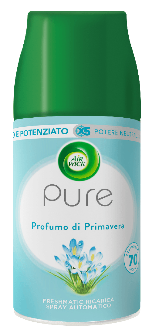 Air Wick Freshmatic Profumatore Elettrico Ricarica 250 Ml. Pure Primav Made In Italy