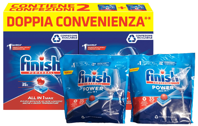 Finish Tabs Lavastoviglie 35 35 Pz. All In 1 Classico