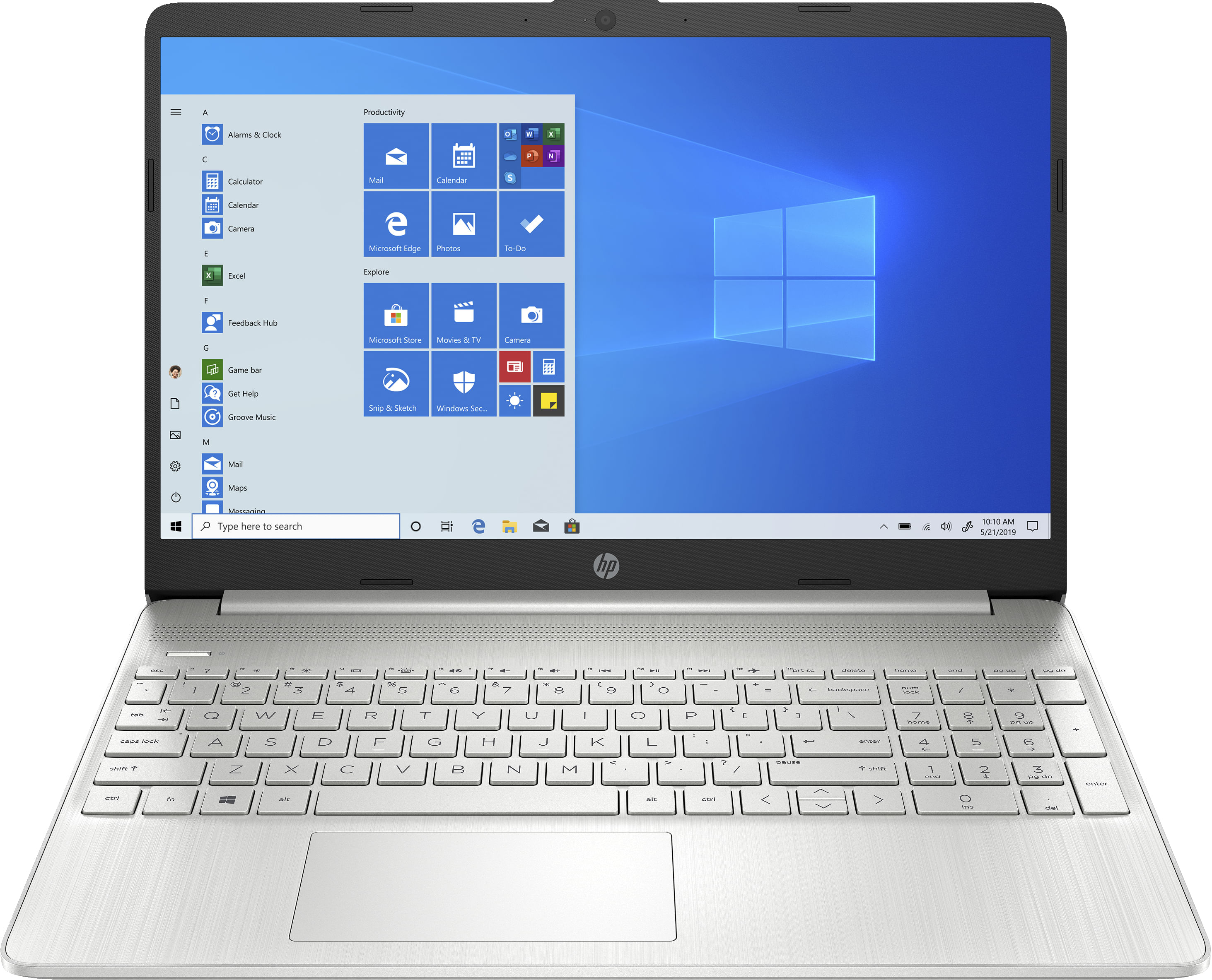 HP 15s-fq0060nl Computer portatile 39,6 cm (15.6") HD Intel Celeron N4020 4 GB DDR4-SDRAM 128 GB SSD Wi-Fi 5 (802