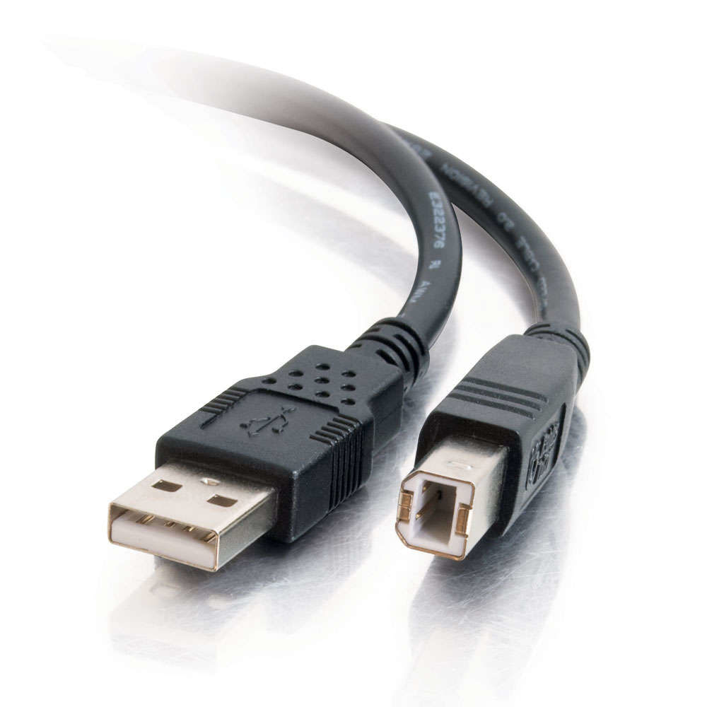 C2G 81566 cavo USB 2 m USB 2.0 USB A USB B Nero C2G 81566 cavo USB USB 2.0 2 m USB A USB B Nero