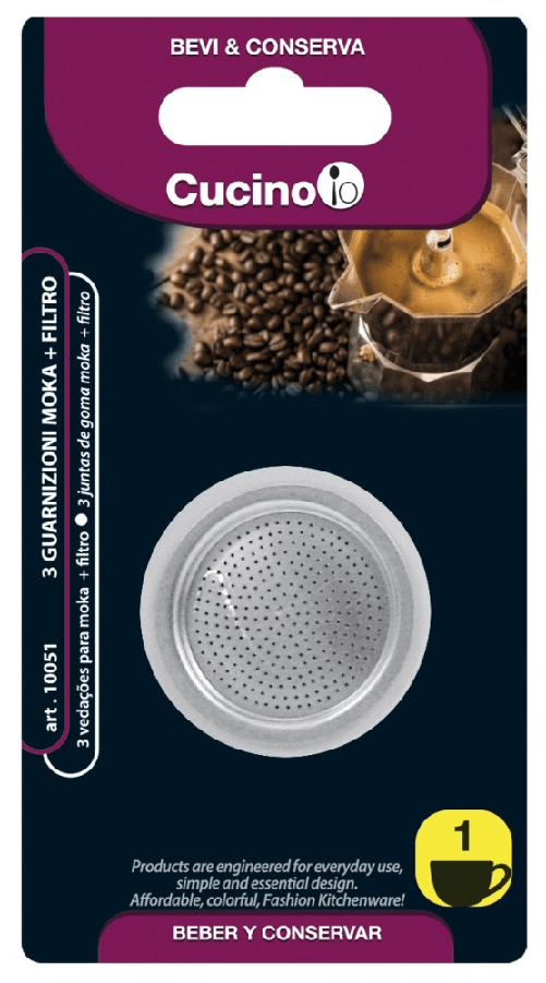 Moka Guarnizioni 1 Tazza Gabbiano 10051