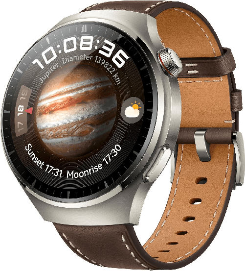 Huawei WATCH 4 Pro 3,81 cm (1.5") AMOLED 48 mm Digitale 466 x 466 Pixel Touch screen Argento Wi-Fi GPS (satellitare)
