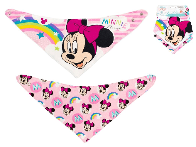 Set 2 Bavaglini A Bandana Disney Minnie Simply Lulabi