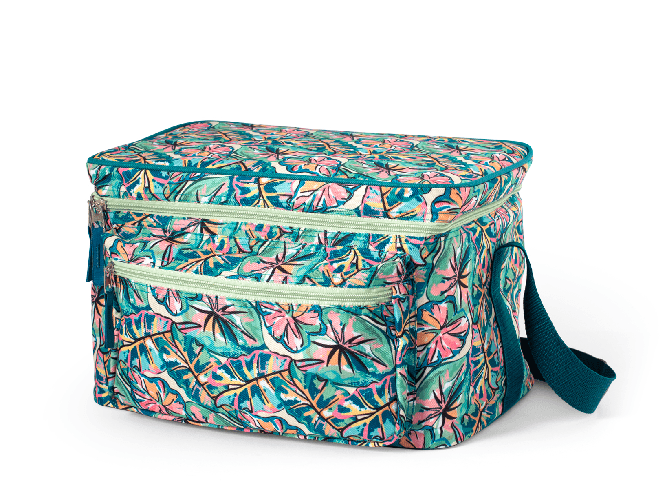 H&H Borsa termica Tropic in peva decorata lt 16
