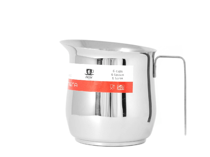 Lattiera Inox Home Tazze 6 Grigio